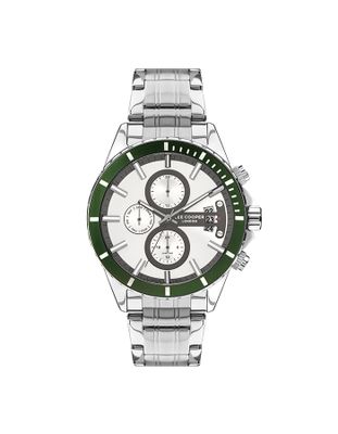 Lee Cooper Men's Multi Function Silver Dial Watch - (LC07529.330)
