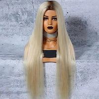 Remy Human Hair 13x4 Lace Front Wig Free Part Vietnamese Hair Natural Straight Blonde Wig 130% 150% Density with Baby Hair Glueless Pre-Plucked For wigs for black women Long Human Hair Lace Wig Lightinthebox