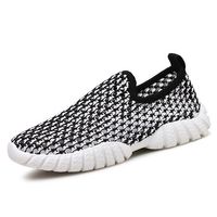 Men Mesh Hole Breathable Light Sneakers Slip On Casual Shoes