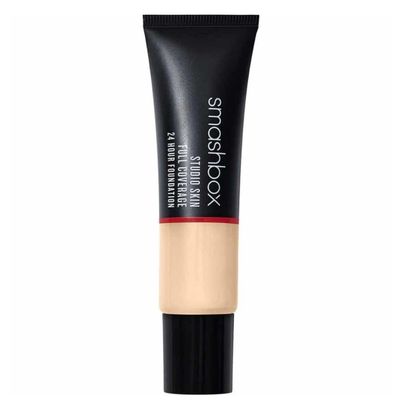 Smashbox Studio Skin Full Coverage 24 Hour # 1.2 Fair-light With Warm Undertone 1.6oz Foundation Smashbox Studio Skin Full Coverage 24 Hour # 1.2 Fair-light With Warm Undertone 1.6oz Foundation