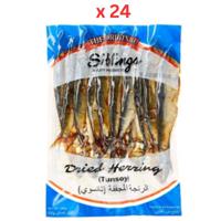 Siblings Dried Herring Tunsoy, 200 Gm Pack Of 24 (UAE Delivery Only)