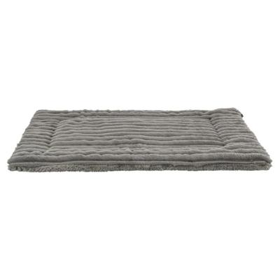 Trixie Lonni Corduroy Plush Lying Mat For Dogs Grey - 75X55Cm