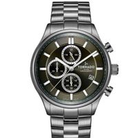 Tornado Men's Chronograph Military Green Dial Watch - T6106B-XBXH