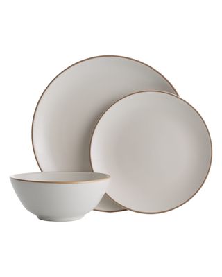 Mason Cash Classic Collection Cream 12 Piece Dinner Set