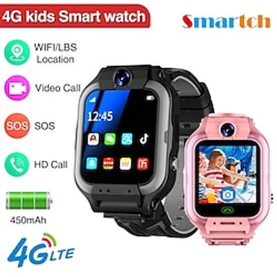 696 C85 Smart Watch 1.44 inch Kids Smartwatch Phone Bluetooth Call Reminder Compatible with Android iOS Kid's Hands-Free Calls with Camera Message Reminder IP 67 44mm Watch Case Lightinthebox