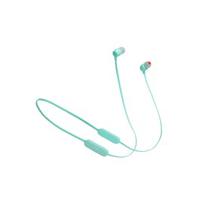 JBL Tune 125BT Wireless In-Ear Headphones, Pure Bass Sound, Lossless 5.0 Bluetooth, 16H Battery, Magnetic Cable, Multi-Point Connection, Voice Assistant, 3-Button Remote with Mic - Teal, JBLT125BTTEL