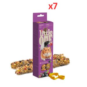 Little One Sticks For Hamsters, Rats, Mice And Gerbils With Berries 2x60g (Pack Of 7)