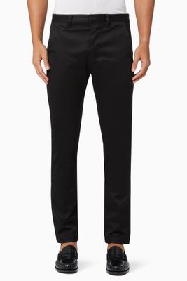 Chino Pants in Raw Stretch Gabardine Chino Pants in Raw Stretch Gabardine