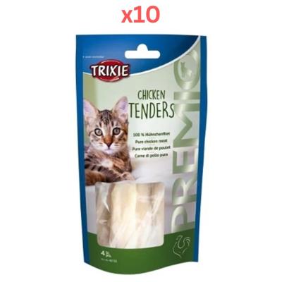Trixie Premio Chicken Tenders Cat Treats 70G (Pack of 10)