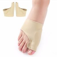 1 Pair Soft Anti Friction Toes Brace Straightener Corrector