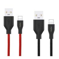 Totu Wing Series BLA059 Lightning Cable 1.2M - Red or Black