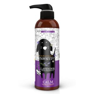 Pawsitiv Natural & Tearless Shampoo For Dogs & Cats Lavender With Chamomile Relaxing Formula Calm 500ml