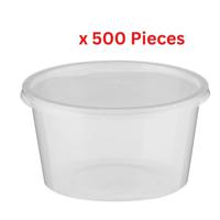 Hotpack Microwave Container With Lid - 500 Pieces