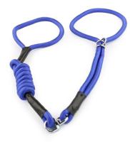 Helepet Adjustable Round Slip Dog Leash Blue Large