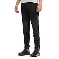KORAMAN Men's Cycling Tights Cycling Pants Winter Spandex Bike Pants / Trousers Bottoms Thermal Warm Waterproof Windproof Sports Solid Color Black / Red Mountain Bike MTB Road Bike Cycling Clothing miniinthebox - thumbnail