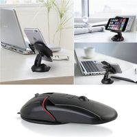 Universal 2-in-1 Mouse Sucker Car Holder For Smartphone Iphone and Andrews Phone