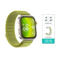 Huawei Watch Fit 4 Pro Smartwatch Green with Light Green Strap and Weigh Scale (HUW-FIT4P-GRN-STRAP-LGRN-SCALE)