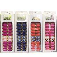 24pcs Super Long Fake Nails Coffin Glossy Artificial Plastics Impress Press On Nails False Girls Ballerina full cover Fingernails Tips miniinthebox - thumbnail