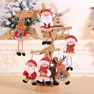 Christmas Decorations Holiday Children's Small Gifts Small Dolls Hanging Christmas Tree Decorative Pendants. Lightinthebox Christmas Decorations Holiday Children's Small Gifts Small Dolls Hanging Christmas Tree Decorative Pendants. Lightinthebox