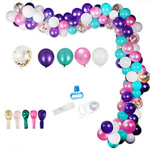 Irregular Balloon Chain Combo Set 113pcs Birthday Party Wedding Scene Decoration miniinthebox