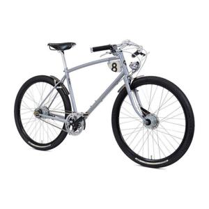 Pashley Men's Bike Morgan 8 Pearl Grey (Size M) 27.5"