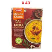 Haldirams Minute Khana Curry Yellow Dal Tadka - 300 Gm Pack Of 40 (UAE Delivery Only)