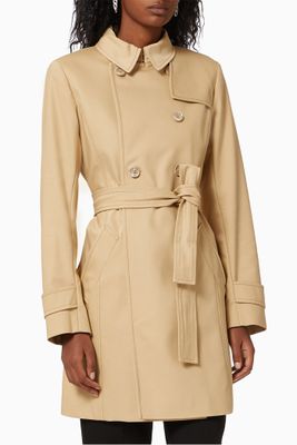 Palk Double-breasted Trench Coat Palk Double-breasted Trench Coat