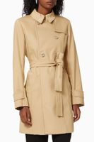 Palk Double-breasted Trench Coat - thumbnail