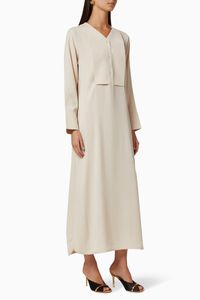 Twofold Collection Pleated Kaftan