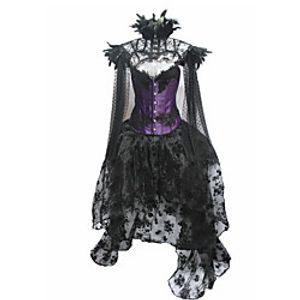 Women's Not Specified Corset Dresses - Fashion, Buckle Purple Fuchsia S M L Lightinthebox
