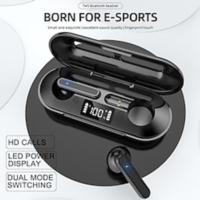 V8 True Wireless Headphones TWS Earbuds In Ear Bluetooth5.0 Waterproof Noise cancellation Stereo for Apple Samsung Huawei Xiaomi MI  Mobile Phone Lightinthebox