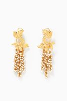 Laila Earrings in 24k Gold-Plated Bronze Laila Earrings in 24k Gold-Plated Bronze