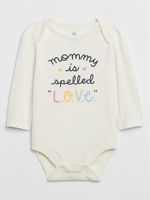 Baby Parent Graphic Bodysuit - thumbnail