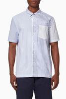 Thor Striped Organic Cotton Shirt - thumbnail