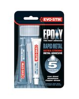 Evo-Stik Epoxy Rapid Metal Tubes 2 x 15ML