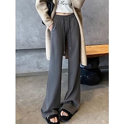 Women's Flare Leggings Full Length Fashion Streetwear Outdoor Street Grey Black XS S Fall Winter Lightinthebox Women's Flare Leggings Full Length Fashion Streetwear Outdoor Street Grey Black XS S Fall Winter Lightinthebox