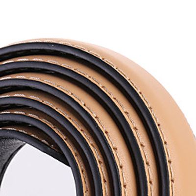 new ladies cowhide thin belt all-match decoration with trousers dress trend belt black leather female belt Lightinthebox