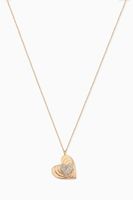 Mars Heart Diamond Necklace in 14kt Rose Gold - thumbnail