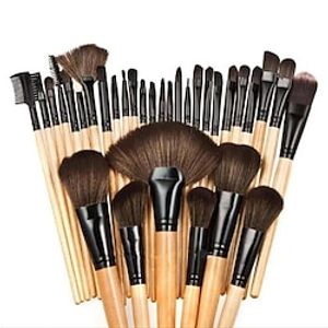 32 Pcs Multifunctional Makeup Brushes Set Fashion Professional Beauty Tool Suitable For Blush, Loose Powder, Foundation, Eye Shadow, Concealer, Eyebrow, Nose Shadow, Highlighter Lightinthebox