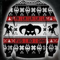 Graphic Prints Christmas Viking Cool Daily Classic Men's 3D Print Sweatshirt Pullover Holiday Going out Streetwear Sweatshirts Black Crew Neck Print Spring   Fall Designer Lightinthebox - thumbnail