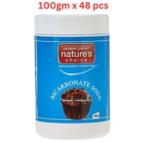 Natures Choice Natures Choice Bicarbonate Soda - 100 gm Pack Of 48 (UAE Delivery Only)