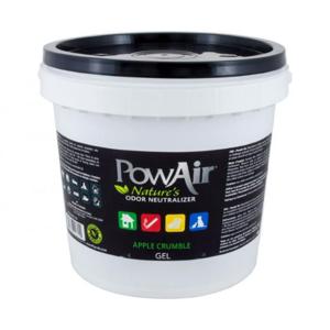 Powair Gel Natural Odour Eliminator For Air Borne Smell For Home With Pets Or Near Cat Litter Box - Apple Crumble 732G