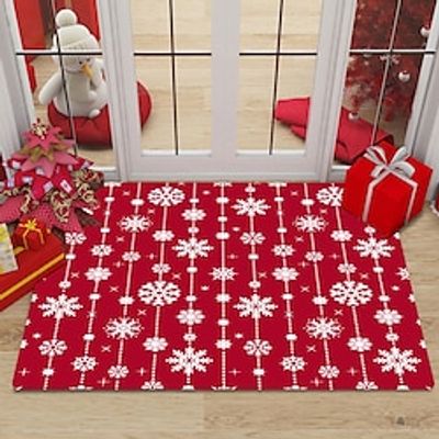 Christmas Diatomaceous Earth Bath Mat Soft Mat Rubber Anti-Slip Fast Dry Super Absorbent Thin Bathroom Mat for Under Door - Bathroom Floor Mat Rug Bathtub Front Shower Mat Sink Lightinthebox Christmas Diatomaceous Earth Bath Mat Soft Mat Rubber Anti-Slip Fast Dry Super Absorbent Thin Bathroom Mat for Under Door - Bathroom Floor Mat Rug Bathtub Front Shower Mat Sink Lightinthebox