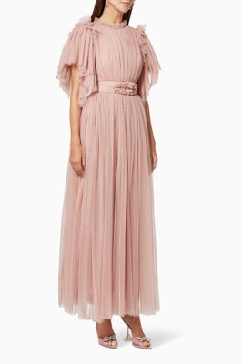 Embroidered Tulle Dress Embroidered Tulle Dress