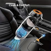 Multifunction Car Vacuum Cleaner 3 In 1 Car Portable Handheld Car Small Mini Vacuum Cleaner High Power Dust Remover Outdoor Pump For Car Home Lightinthebox - thumbnail