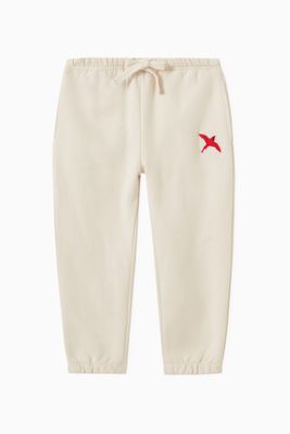 Rouge Bee Bird Sweatpants in Organic Cotton Rouge Bee Bird Sweatpants in Organic Cotton