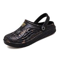 Men's Sandals Slippers Casual Beach Daily EVA(ethylene-vinyl acetate copolymer) Breathable Black  Gold Black and White White Summer Spring Lightinthebox - thumbnail