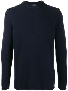 Moncler knitted crew neck jumper - Blue