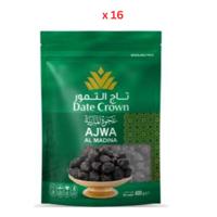 Date Crown Ajwa Date Pouch 16X400G