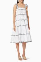 Emely Tiered Ruffle Dress - thumbnail